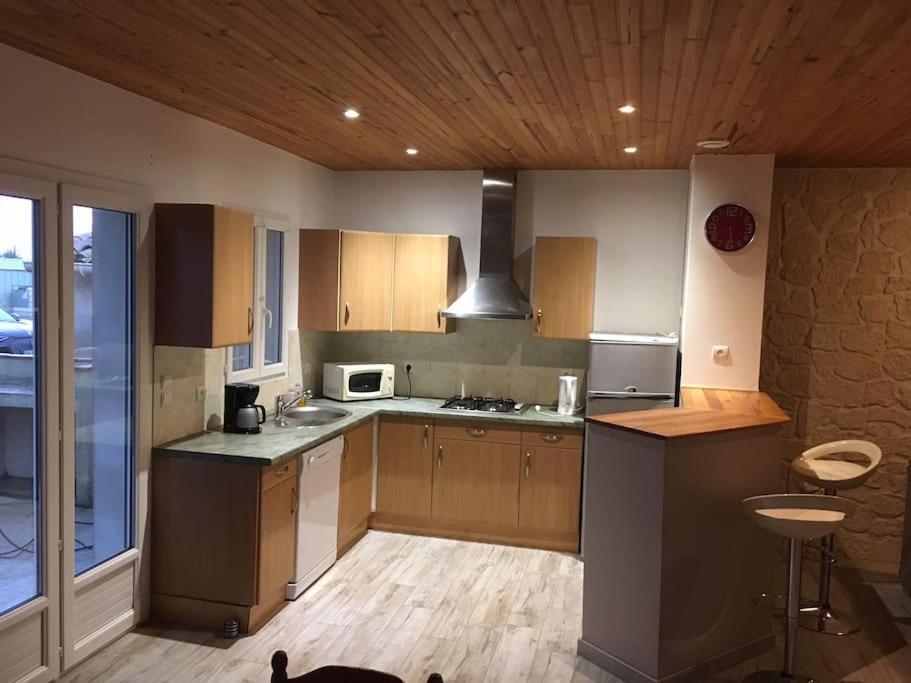 Gite Aux Aspres Logement De 65M² Fontcouverte  エクステリア 写真